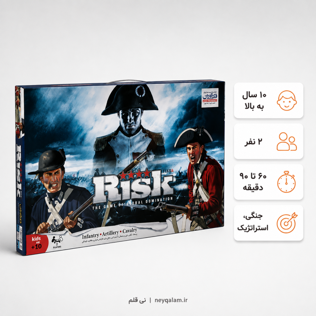 بازی فکری ریسک کلاسیک فکرآوران (دو نفره)
